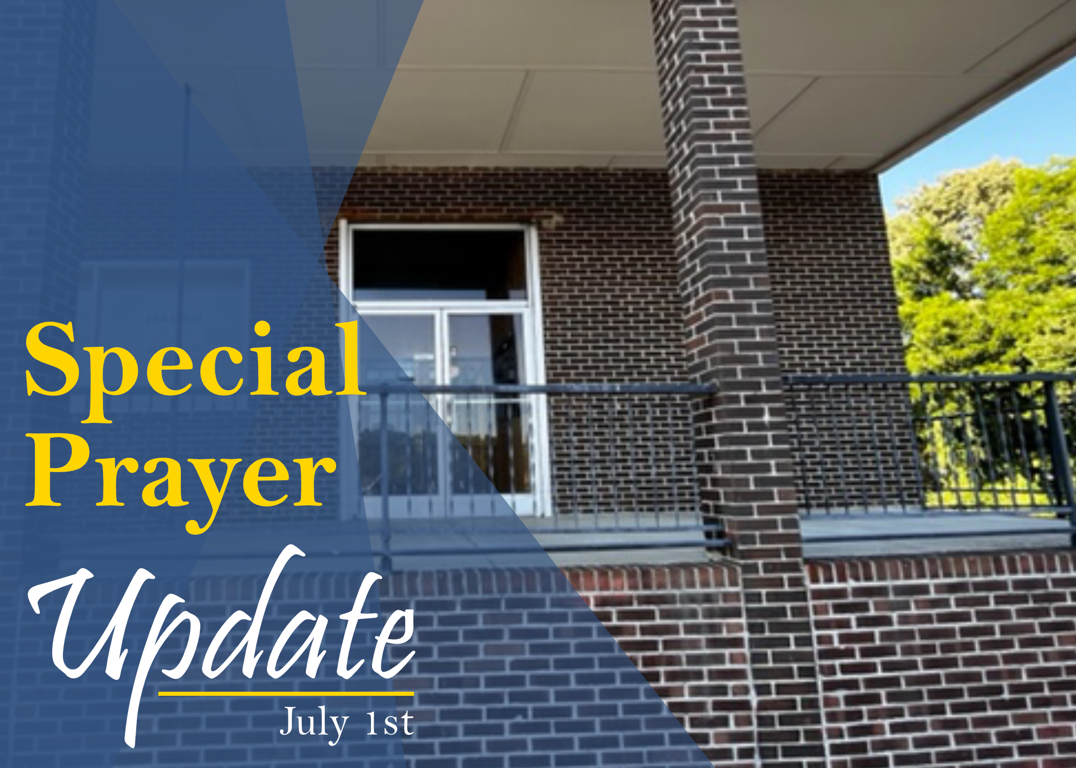 Read more about the article Special Prayer Update – July 1st